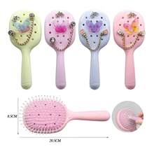 Peine Desenredante de Púas Anchas |   Para Cabello Húmedo y Frágil, Sin Tirón - Morado claro - Ver 5