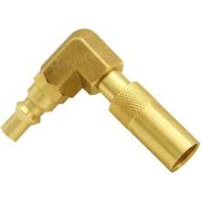 1/4 Zoll RV Quick Connect Winkeladapter Konvertierungsarmatur Niederdruck für Blackstone 17 Zoll und 22 Zoll - Gold - Übersicht 2