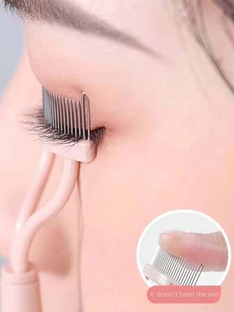 1/2pcs Eyelash Comb, Extremely Fine Steel Comb, Local Details, Eyelash Curler, Curling, Long-Lasting Styling, Special For Eyelash Separation,Cheap,Stocking Stuffers,Makeup,Makeup Tools,Cheap Stuff,Gifts,Gifts For Women,Christmas Gifts