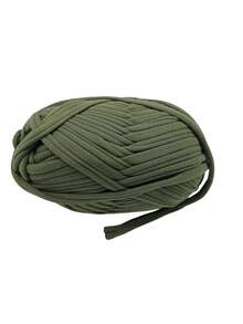1pc Fabric Strip Handmade Braided Diy Bag, Toy, Shoe, Carpet, Basket, Storage Bin Rope - Army Green - View 1