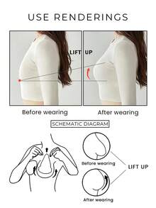 10pcs Disposable Non-Woven Breast Petals, Black Gourd Shaped Non-Woven Bust Pads | Strapless, Self-Adhesive, Skin-Friendly, Invisible, Comfortable, Anti-Sagging, Anti-Bulge