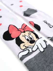 Disney Socken für Damen - Frauen Sneaker Strümpfe 38-43 (5er Pack) - Verschiedenfarbig - Übersicht 4