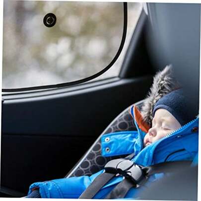 Car Suction Cup Sun Shade, Car Window Sun Shade, Sun Protection Heat Insulation Side Window Sun Shade, Windshield Sun Shield Car Window Shade Windshield Sunshade Car Shade For Window