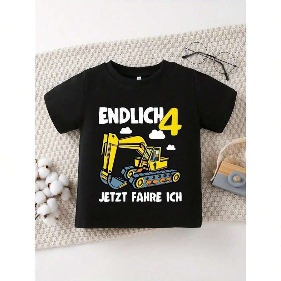 Young Boys T-Shirts - Black - View 1