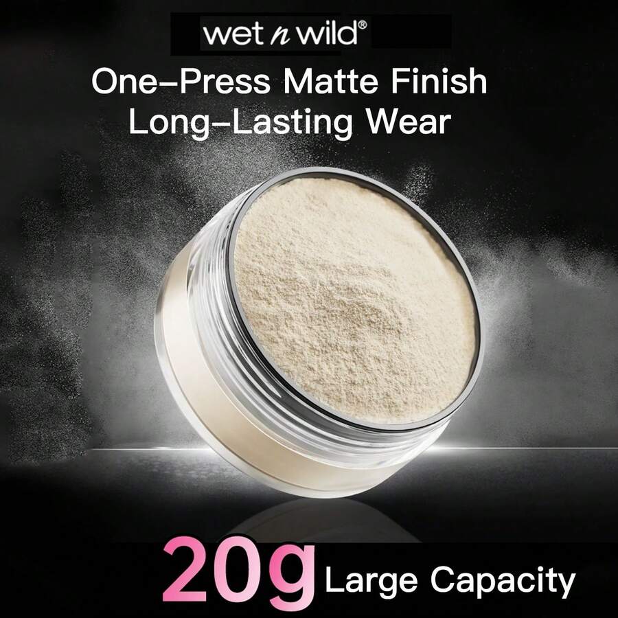 Wet & Wild 定妆粉，持久不晕染，适合干性及油性肌肤 - 透明白皙 - 查看 1