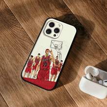Anime S-Slam D-Dunk-s Phone Case Shockproof Case Covercompatible with  17 11 13 15 14 16 Pro Max 12 Mini 7 8 Plus XR X XS Matte Funda Phon,Covercompatible with  17 Hülle, 17 pro Hülle, 17 promax Hülle