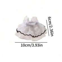 一件可爱小宠物连衣裙迷你针织雪貂衣服手工仓鼠公主裙透气宠物服装