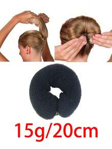 12G/15G/18G/17CM/20CM/22CM, DIY Styrofoam Ring Clasp, Donut Bun Ponytail Stand, Three Colors And Three Specifications You Can Choose Hair Bun Hair Pin Hair Bun Maker Bun Hair Piece Hair Styling Pins, School Stuff