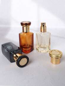 20ml Colorful Glass Perfume Empty Bottles - Refillable Travel-Size Decorative Containers For DIY Fragrances, Essential Oils & Luxury Decanting (Leak-Proof, Assorted Colors, ) - Multicolor - View 7