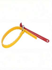 1pc Adjustable Wrench With Non-Slip Handle, Durable, Suitable For Water Filter Bottles, Oil Filters 12 Inch