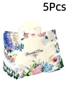 50 pièces Sacs cadeaux haut de gamme - Sacs multifonctionnels pour le shopping et les faveurs de fête pour les mariages, les anniversaires et plus - Sacs en plastique pour les petites entreprises et les événements