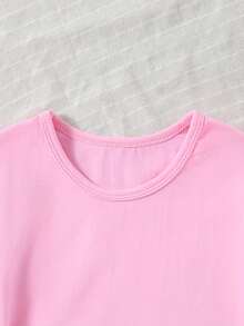 Young Girls T-Shirts - Pink - View 3