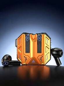 Mech Wind Wireless Semi-In-Ear Bluetooth Gaming Headphones, Excellent Sound Quality, Low Latency, Equipped With ENC Smart Noise Cancellation And Ultra-Long Battery Life, Suitable For Music Listening, Entertainment And Leisure - Multicolor - View 13