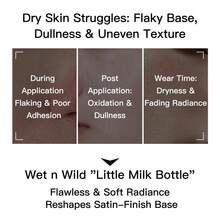 Dewy & Wild Foundation Primer, Concealing, Moisturizing, Long-Lasting, Non-Cakey, Suitable For Dry Skin - Ivory - View 7