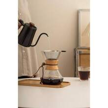 Pour Over Coffee Maker With Wood Sleeve 13.5oz/400mlPour Over Coffee Dripper, Pour Over Coffee Maker Set With Cork Stopper 13.5oz/400ml - 13,5 fl oz - Xem 3
