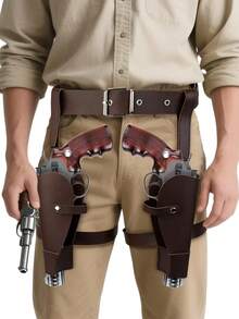 劳拉·克劳馥皮套，西部牛仔腰带服装配件 - 多色 - 查看 5