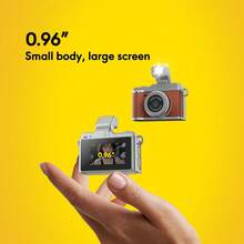 Caméra mini numérique 8 Go 16 Go 32 Go Petite caméra d'action GoPro Photo Sports Cam Vidéo cachée Sous-miniature Enregistrement Bodycam Caméscope Caméras Appareil photo pour la photographie Mini caméra rétro portable : Enregistrement vidéo 1080P HD, un accessoire élégant avec fonction de prise de vue. Écran IPS de 0,96 pouce, éclairage LED. Spécialement conçu pour les jeunes. Corps ultra-léger de 21 g, prise de vue pendant la charge, alimentez votre création de vlog