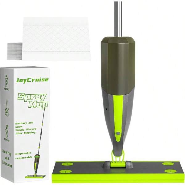 Spray Wet Mops Cleaning - Dust Dry Mop With 40 Dry Cloths, Wet Mop  Wood Floor Laminate Ceramic Tiles Floor Dust Cleaning