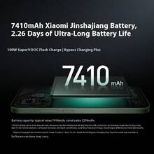 Xiaomi (MI) REDMI K80 Edición Definitiva, Dimensity 9400+ Batería grande de 7410mAh Smartphone 5G - Gris - Ver 7