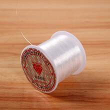 20/50m Roll Elastic String 0.8mm For DIY Bracelets Necklace Beading Jewelry Making Crystal Thread Party Balloon Cord Decorations