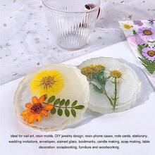 TOPINCN 5 Bolsas de Flores Prensadas Fotografía Pétalo en Relieve Paquete de Flores para Marcapáginas de Imitación Secas Molde Imitación de Flores Secas Surtidas (Tipo 2) - 1 - Ver 3