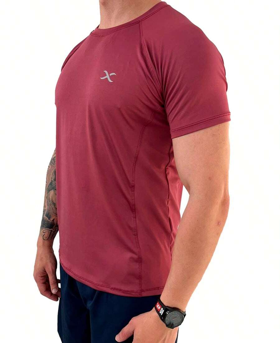 Slim Dry Fit T-Shirt - 木板 - 查看 1