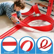 Car Track Set, Double Loop 360° Looping Track, 4 Cars Included, Toy Parking, Educational Racing Toy For Kids 3-12,Diy Assembly Track, Multi-Level Car Building Model, Parent-Child Interaction Boy Toy Gift Box, Birthday Gift, Children's Day Gift, Festival Gift,Car Toy Storage,Toy Car For Kids,Kids Boy Toys,Back To School