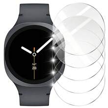 5片装钢化玻璃屏幕保护膜，适用于Galaxy Watch 8 44mm/40mm、Galaxy Watch 8 Classic/Ultra 2025 47mm，9H硬度，防刮花，防指纹，无气泡，高清晰度，全覆盖，也适用于Galaxy Watch 8/7/6/5 40mm/44mm FE 5-Pro - 5Pcs - 查看 11