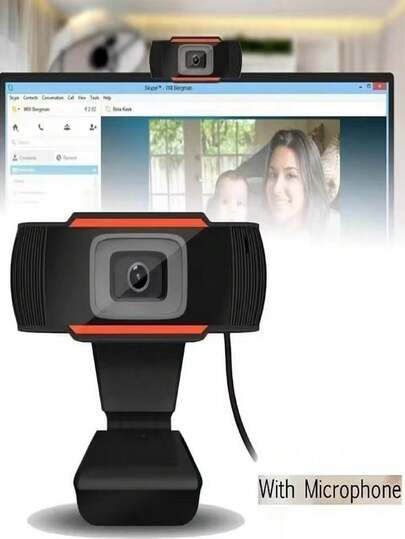 Full HD Network Camera Built In Microphone 2K USB Mini Web Cam Auto Focus PC Laptop Video Shooting view 3