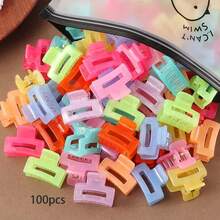 15/20/30/50/100pcs Versatile Fashion Mini 2.5cm Clip Bangs Clip For Women, Simple Retro Hair Clip For Bangs And Hairstyle