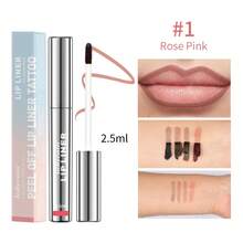 lakerain 1pc Matte Lip Liner Pencil, Smudge-Proof Lipstick Pencil, Suitable For Halloween, Christmas - Multicolor - View 13