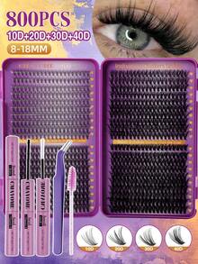 CMAYOME 假睫毛和粘合剂套装