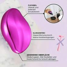 Painless Hair Removal Epilator For Men And Women, Portable And Gentle Hair Removal Device, Exfoliates Skin Gently, Depilation Tool, Reusable, Suitable For Legs, Arms, Back And Body