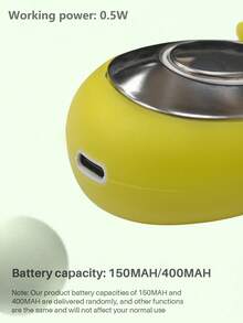 1pc Sleep Therapy Device, Helps Sleep, Stops Snoring, Improves Sleep Quality, Relieves Stress, Smart Mini Handheld Sleep Aid, USB Rechargeable, Battery Capacity: 400mAh/150mAh - Multicolor - View 6