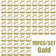 10/50 صناديق هدايا شفافة، حاويات فردية بحجم 3.5 بوصة مع بطانة وشريط لشموع معطرة وتغليف الأعمال الفنية - متعدد الألوان - مشاهدة 14