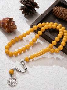 8 件全新亚克力 45 珠 10 毫米 日常祈祷串珠念珠 Tasbih - 彩色 - 查看 1