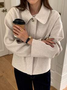 女士秋季时尚优雅通勤夹克