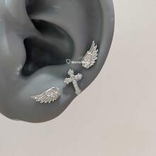 A Phoenix Spreading Its Wings And A Bird Full Of Diamonds Necklace, With A Light Luxury Temperament And Gorgeous Versatile Collarbone Chain, Suitable For Daily Wear, A Must-Have For Fashionable Ladies, And A Suitable Gift For Friends - 銀色 - 查看 7