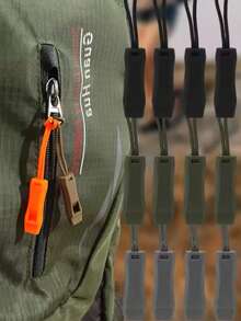 5pcs Outdoor Survival Tools, Outdoor Handy Mini Whistle, Drawstring Whistle Buckle, Outdoor Bag Accessories, Perfect Choice For Outdoor Adventurers, Survival Kit, Hiking Essentials, Compact Design, Portable Accessories, Reliable Construction, Whistle, Adventure Tool, Survival Whistle, Survivalists, Campers And Hikers, Camping Accessories And Equipment, Camping Accessories