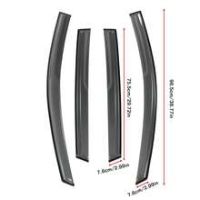 GEARZAAR 4pcs Wind Deflectors Set For  Kuga 2012 - 2019 (4 Pieces)- Next Day Delivery - por defecto - Ver 9