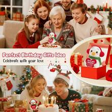 1pc Handmade Crocheted Desktop Decor Snowman Ornament, Cute Design As Birthday Gift For Best Friend, Girlfriend, Sister, Mom, Grandma, Coworker, Family, Positive Vibes, Party, Halloween, Christmas, Kids Plush Doll, Room Decoration, Small Gift, Souvenir