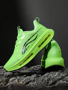 Unisex Fashion Sneakers - Low-Top All-Terrain Grip, Shock-Absorbing & Durable Outsole, Cushioned, White/Orange/Black/Green Athletic Shoes Suitable For Outdoor, Gym, Hiking And Daily Wear