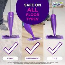 WetJet Multi-Purpose And Hardwood Liquid Floor Cleaner Solution Refill With Gain Scent 42.2 Fl Oz Each Pack Of 2 - 如圖 - 查看 4
