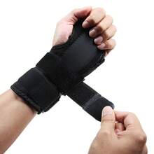 Carpal Tunnel Wrist Brace Support With 3 Straps And Metal Splint Stabilizer - Helps Relieve Tendinitis Arthritis Carpal Tunnel Pain - Reduces Recovery Time For Men Women
