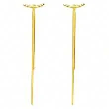 Muse Style Long Fringed Earrings, Slender And Simple Cool S925 Silver Needle Earrings, Women's Elegant Jewelry - Bạc - Xem 6