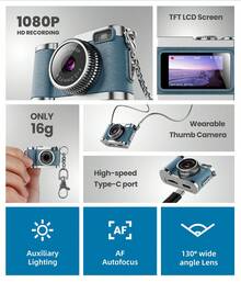 G2-4 Different Color Options With High Appearance Quality, For MINI Cameras Record Your Wonderful Life As You Wish - Màu vàng - Xem 2