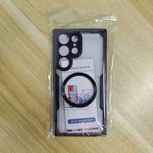 Hadaasi 黑色奢华360°全方位磁吸亚克力保护壳，内置屏幕保护膜，亲肤材质，防刮擦，兼容三星Galaxy S26 Ultra/S26 Plus/S26/M36/S25 FE/S25 Ultra/S25 Plus、A57/A37/A17/A07/A56/A55、苹果17e/17 Pro/17 Pro Max、17、16e、Reno14 Pro、荣耀400/400 Pro/400 Lite、Reno14 F、Hot 60 Pro/Hot 60 Pro+、15C/Note 14 Pro+ - 黑色 - 查看 29