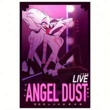 Angel Dust Live Poster - Frameless Wall Art - Durable, Waterproof, And Fade-Resistant Canvas Print - A - View 1