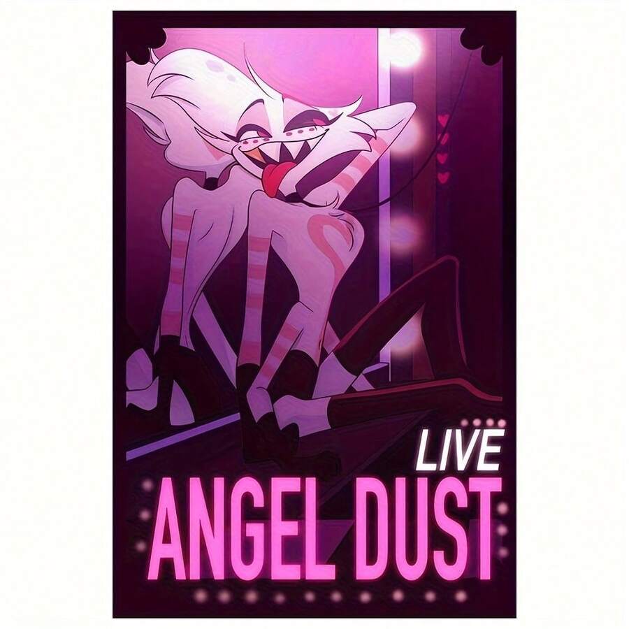 Angel Dust Live Poster - Frameless Wall Art - Durable, Waterproof, And Fade-Resistant Canvas Print - A - View 1