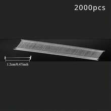 2000 件重型缝纫机针 - 工业快速穿线，适用于服装标签、服装缝合 - 兼容缝纫枪 - 无需胶棒 - （5 毫米、8 毫米、12 毫米、15 毫米、25 毫米、35 毫米） - 散装缝纫用品，适用于裁缝、制造商、工匠、工业风格针头、耐用塑料套 - Plastic Needle - 查看 17